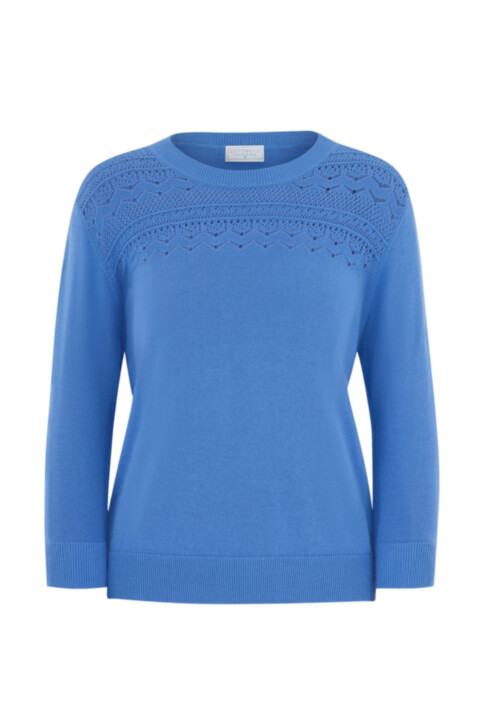 Pointelle jumper