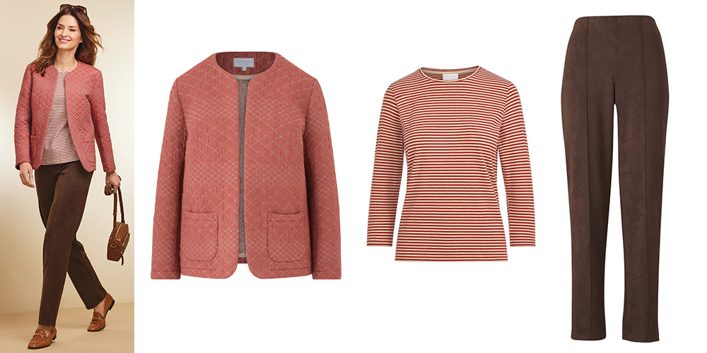 an outfit and quilted jacket suitable for an autumn walk or leckhampton hill in cheltenham, gloucestershire