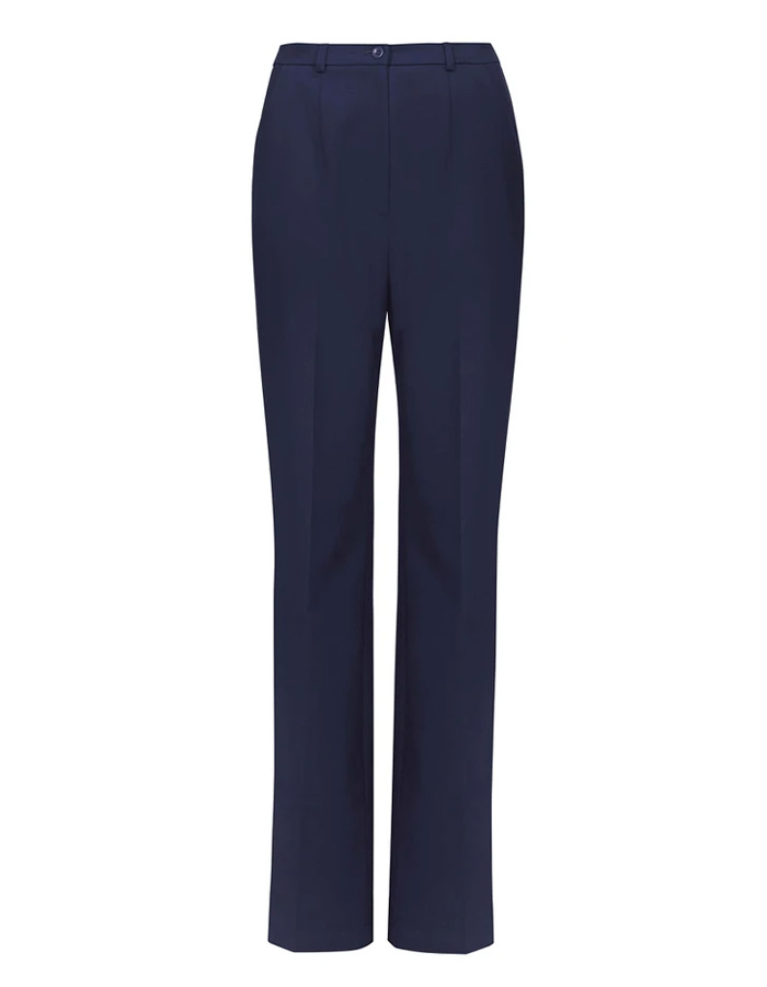 a web still showing navy blue elasticated waist trousers