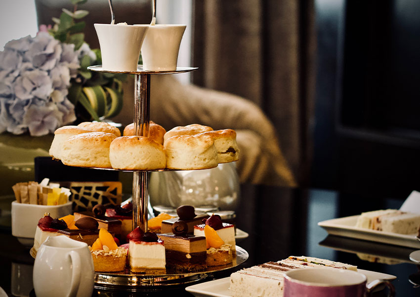 afternoon tea in The Cotswolds